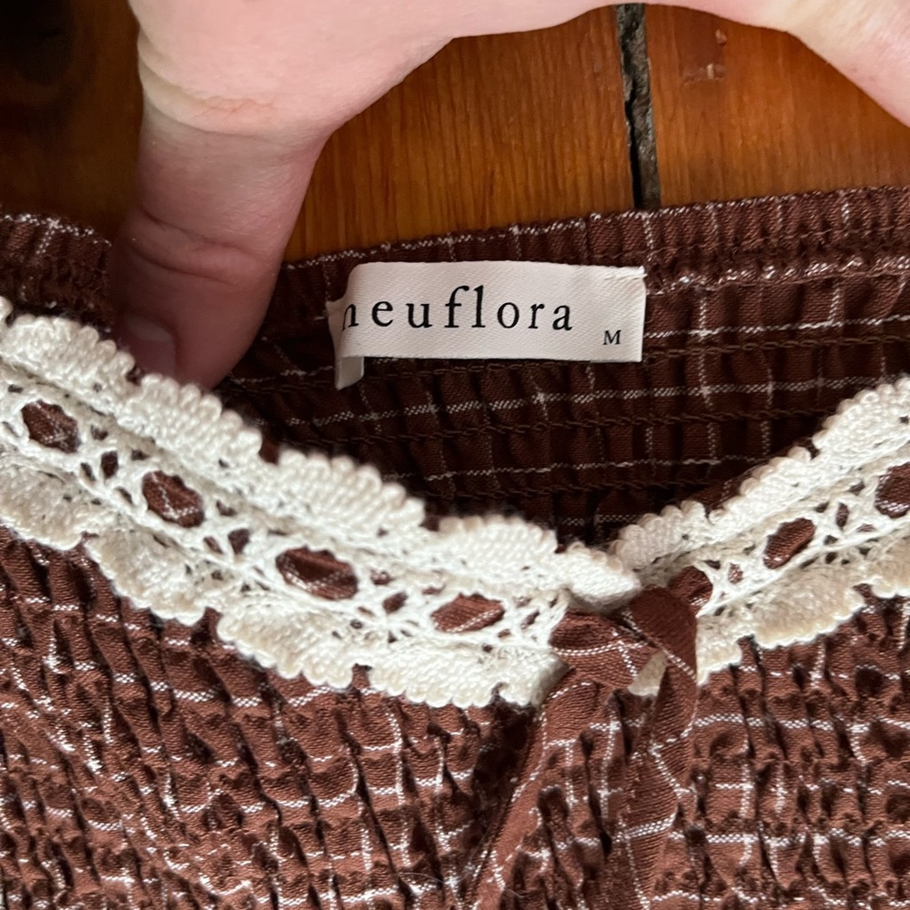 Neuflora Dublin Dress in Rust - Medium - Picture 3 of 3